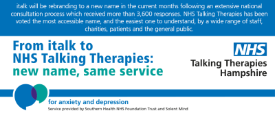 #NSH Talking Therapies Hampshire