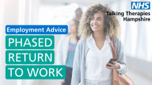Phased return to work plan
